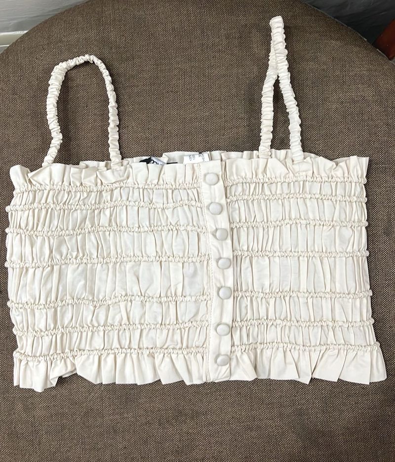 sleeveless westside crop top