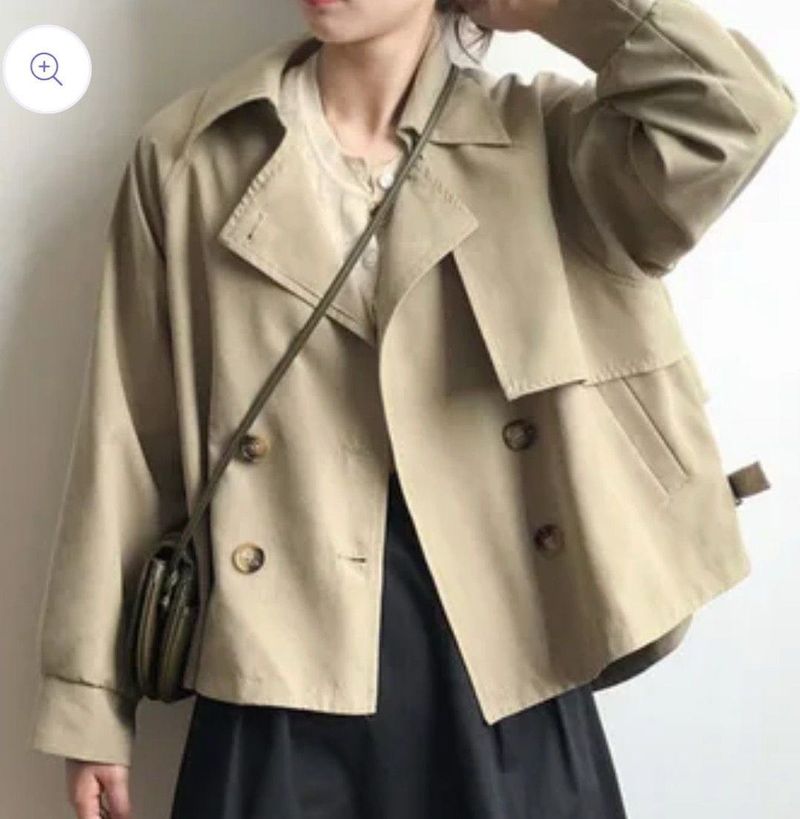 Beige Trench Coat