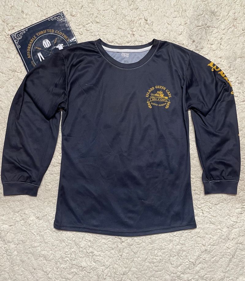 Graphic Print Long Sleeve Tee