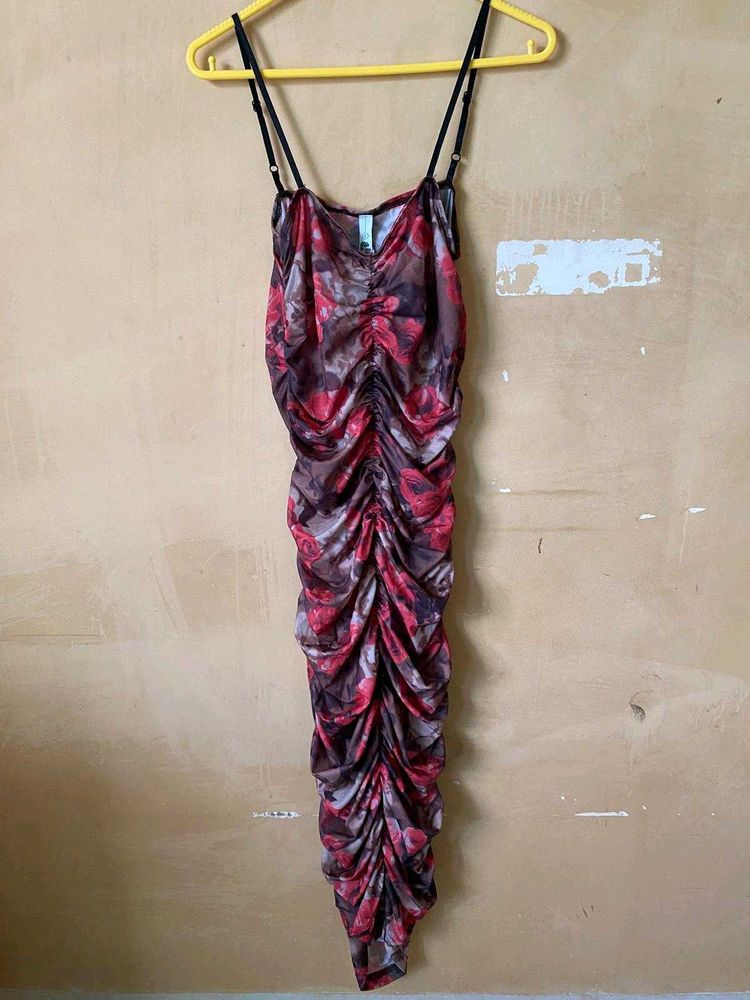 Ruched Bodycon Dress