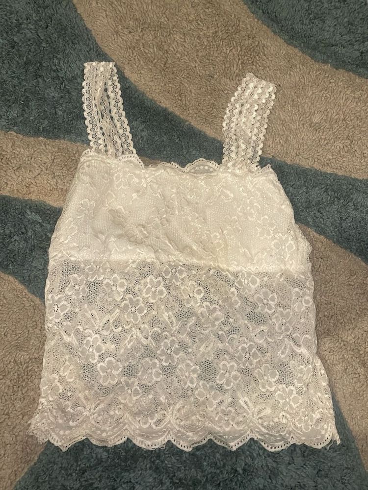 Lace Bralette Top xs-m