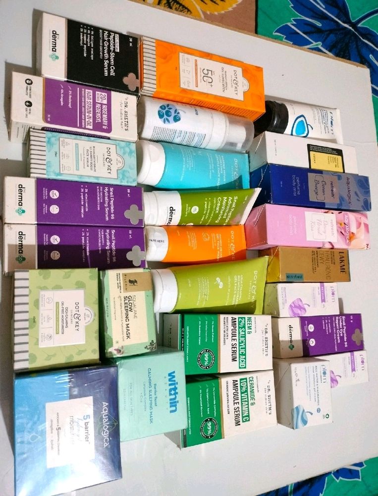 Available Skincare Products