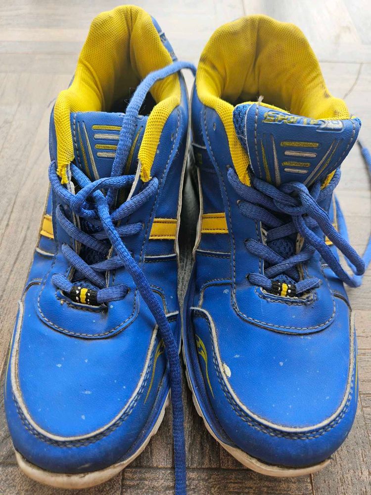 Blue &amp; Yellow Sport Shoes