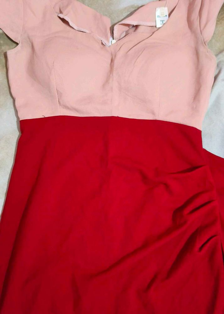 Chic Color Block Dress