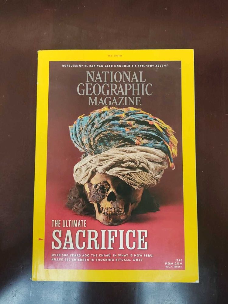Nat Geo Magazine: Feb 2019 The Ultimate Sacrifice
