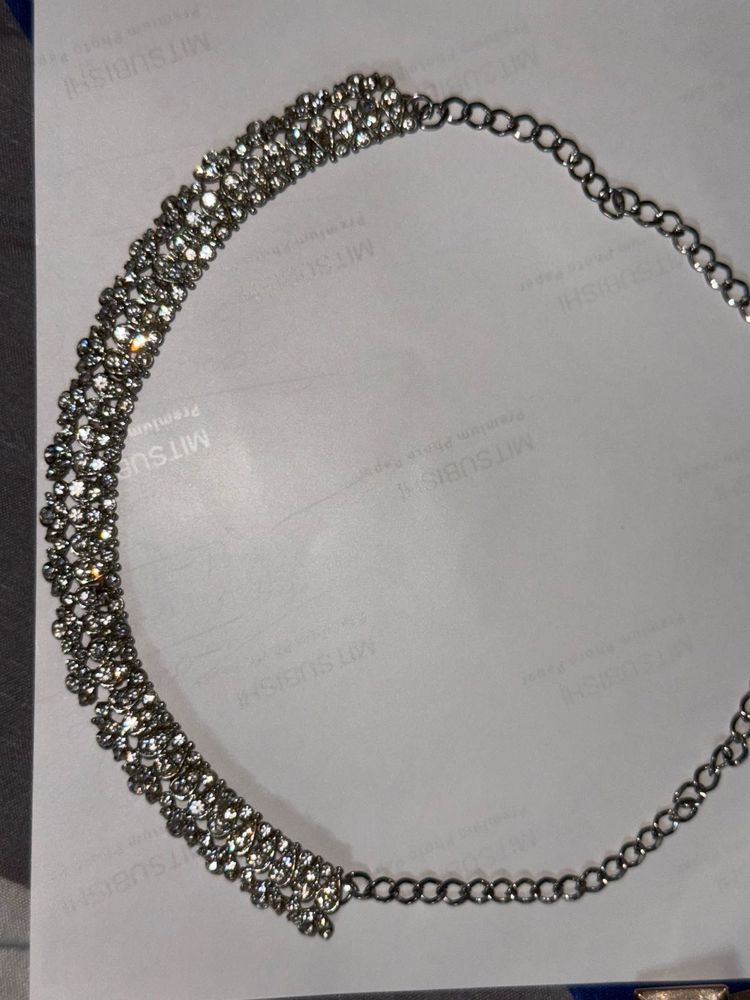 Sparkling Silver Necklace