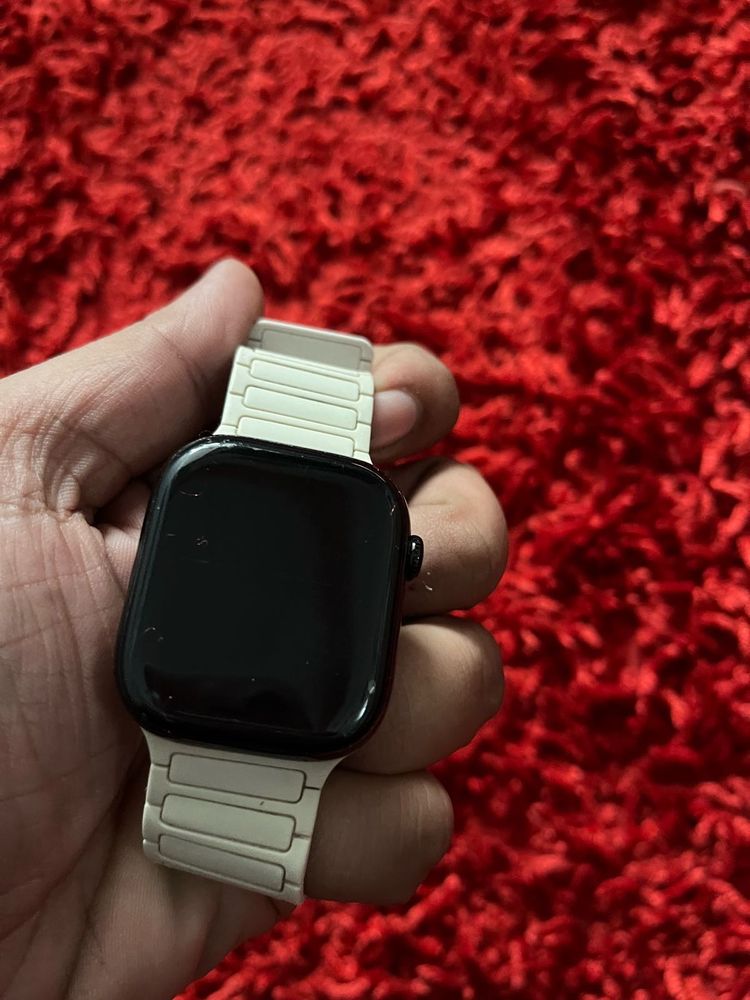 apple watch strap silicon magnetic