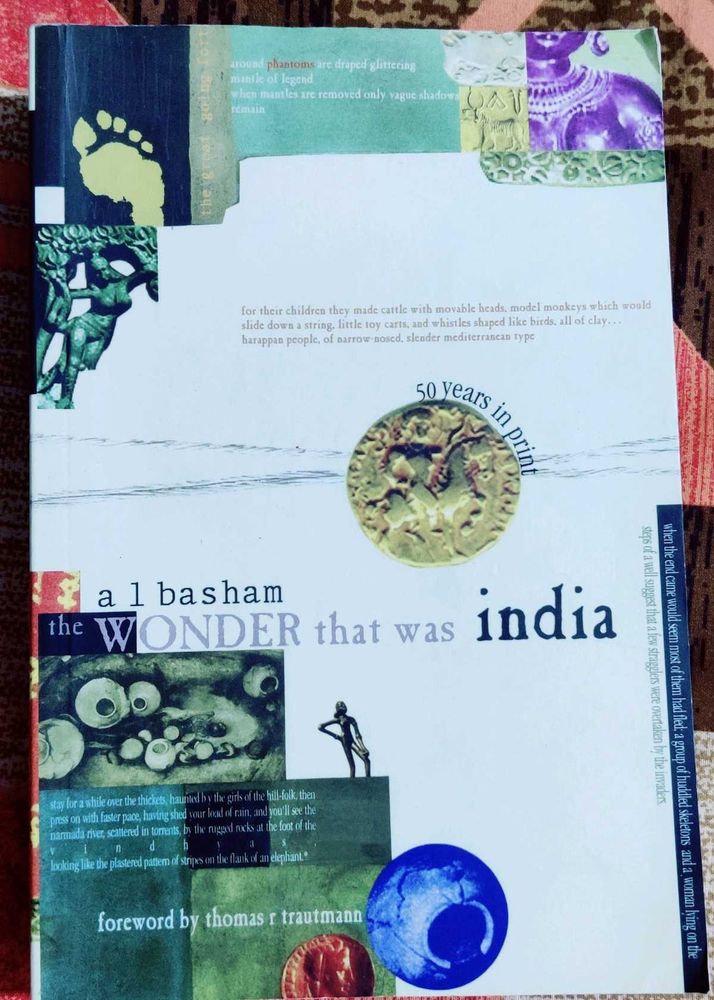 History AL Basham Book (The wonder that was India)