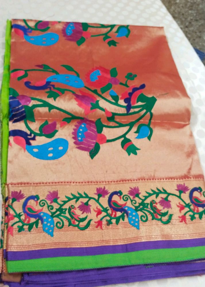 New maharashtran paithani Saree...