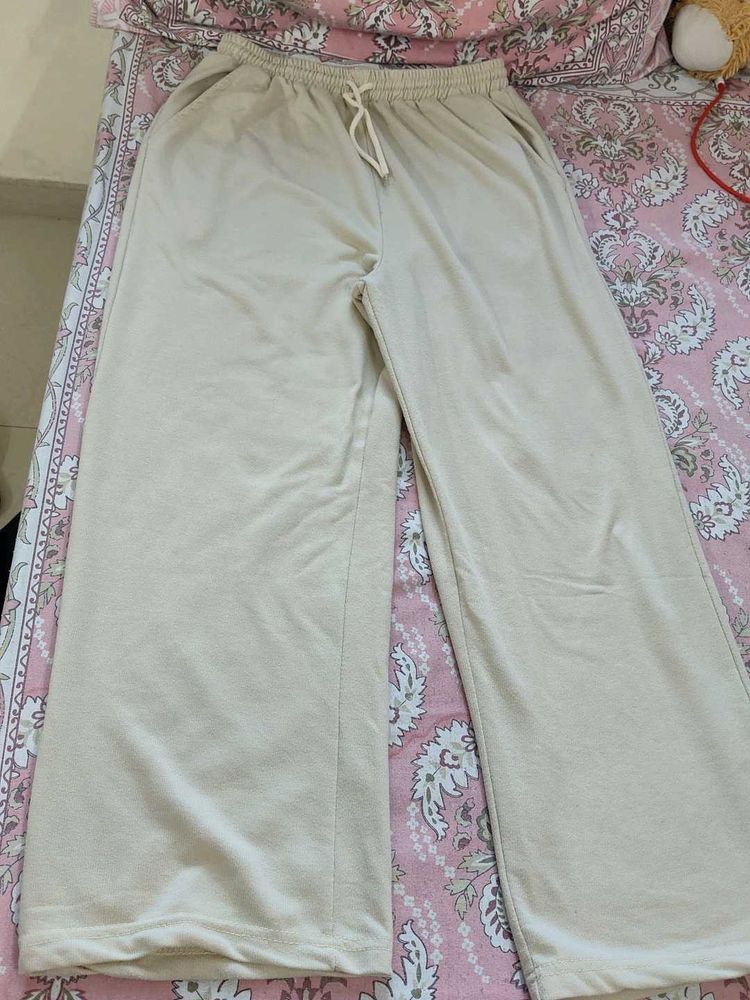 🍂Beige Wide Leg Trousers🍂
