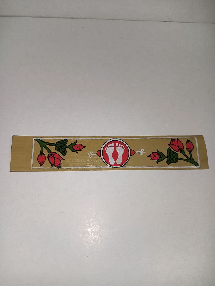 Hand Painted Organic Traditional Bookmark