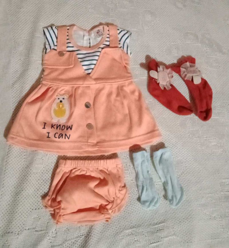 Cute Baby Girl Outfit Set