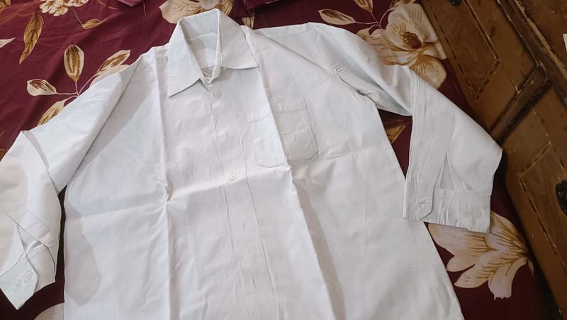 Shirt White Pure Cotton
