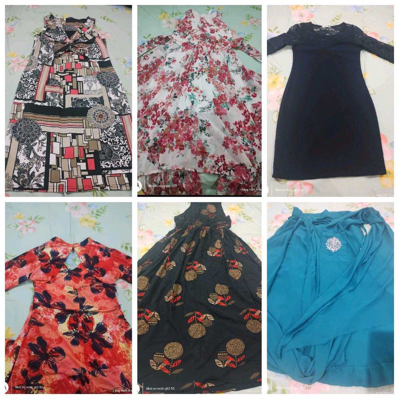 🔥 Combo Of 6 Dresses 🔥