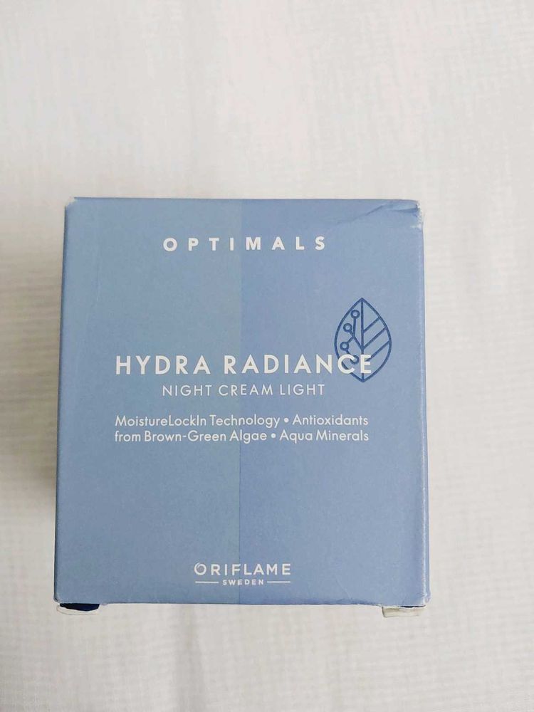 Oriflame Optimal Hydra Radiance Night Cream 🌙