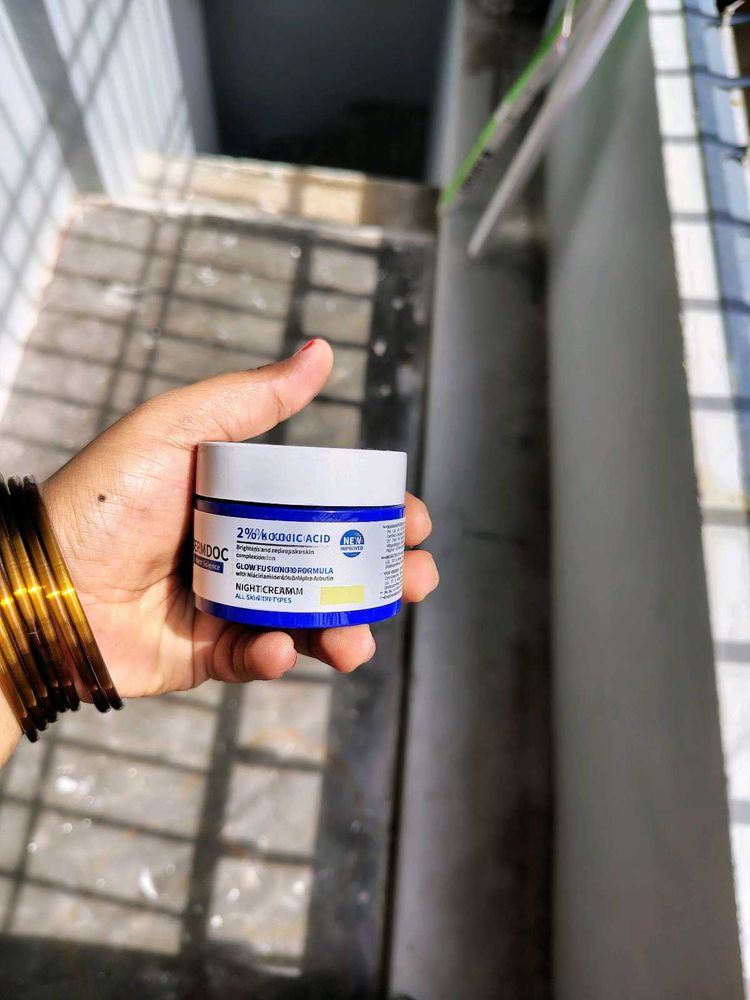 Dermdoc Night  Cream With 2% Kojic Acid