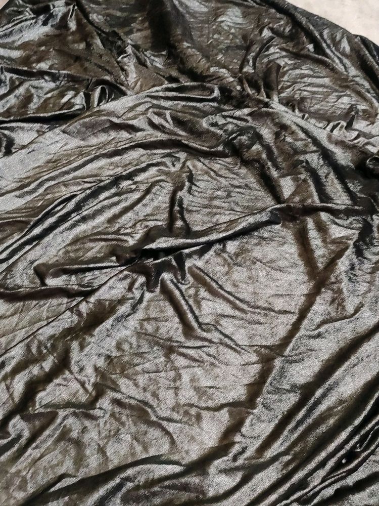 Unused Shimmer Fabric Of More Than 1 Mtr