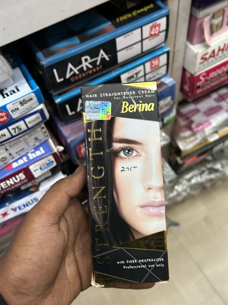 Berina Hair Straightening Cream