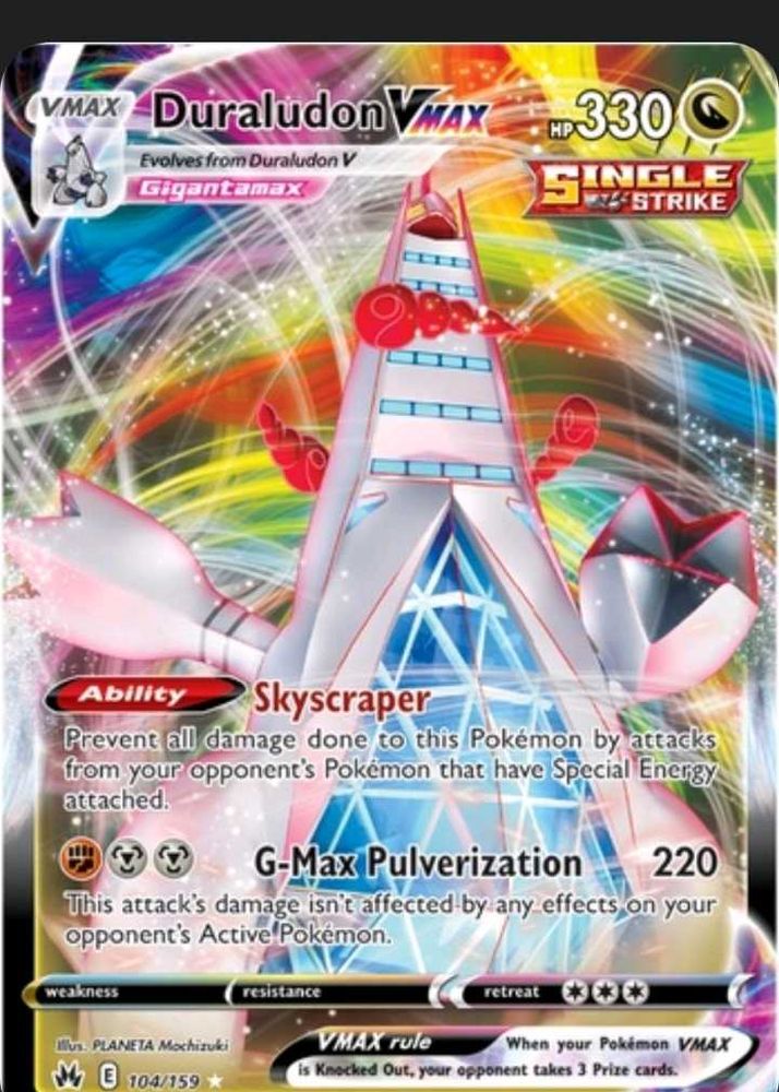 Duraludon VMAX Card