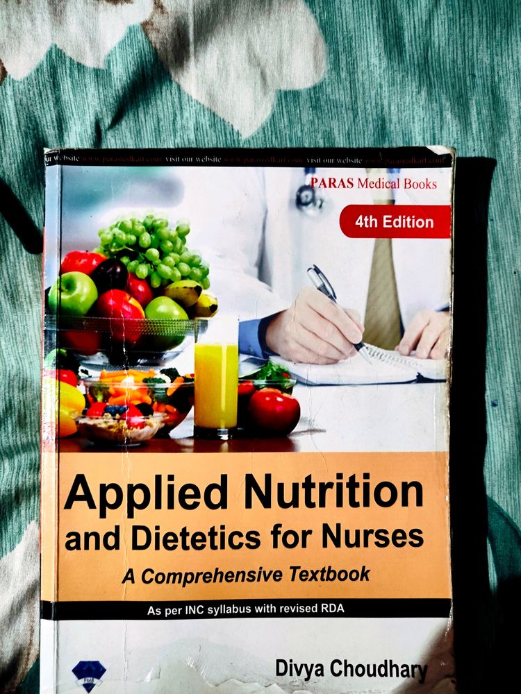 Textbook For Applied Nutrition &amp; Dietetics BSC NSG