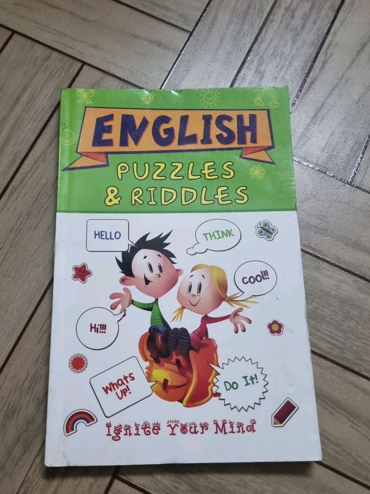 ENGLISH PUZZLES AND RIDDLES....!!!!( FREEBIES )