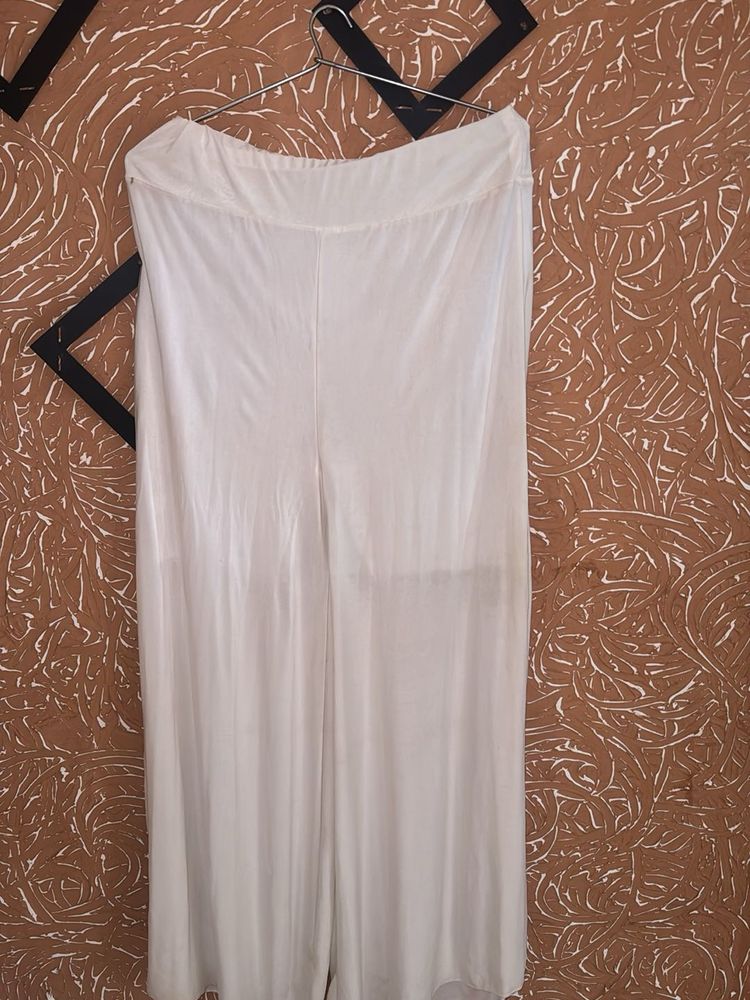 White Palazzo Pants
