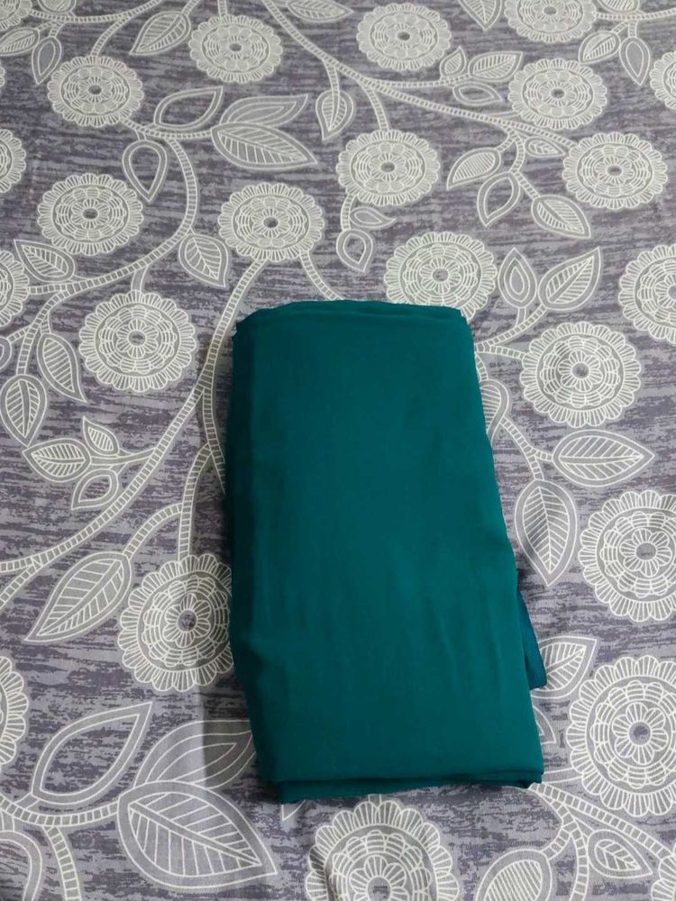 Peacock 🦚 Green Saree ✨🌸