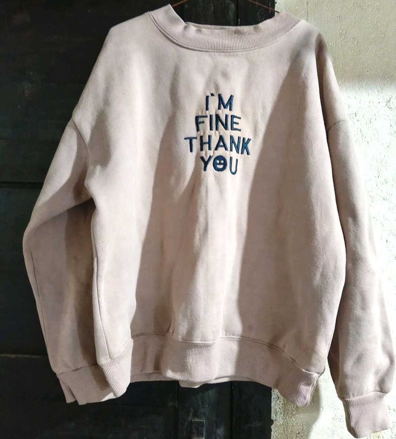 Cute Embroider Sweatshirt