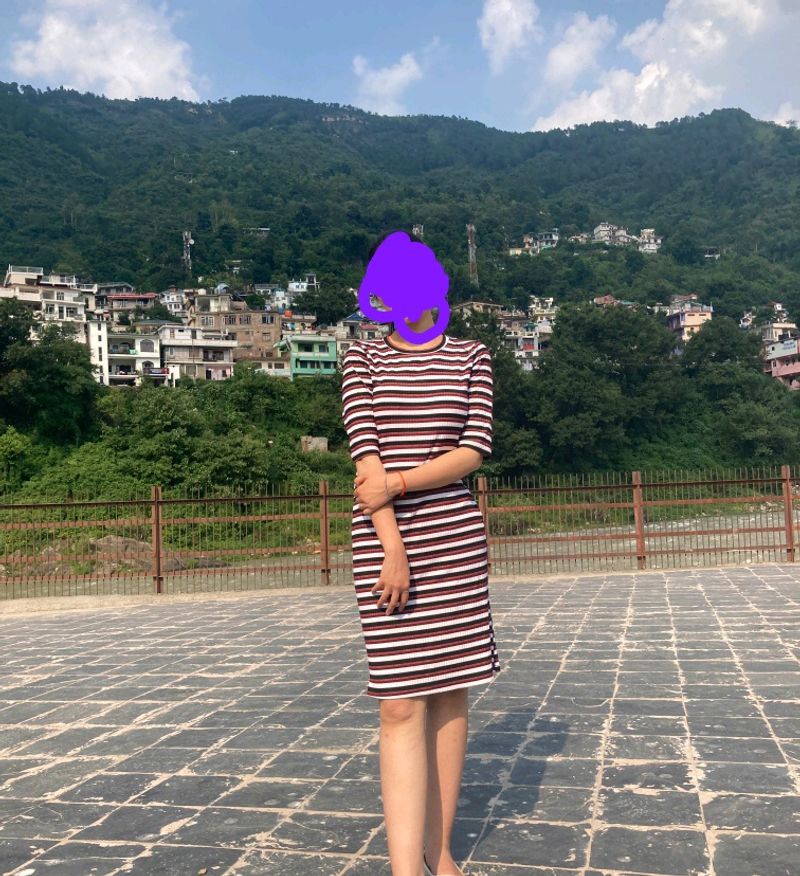Striped Casual Dress
