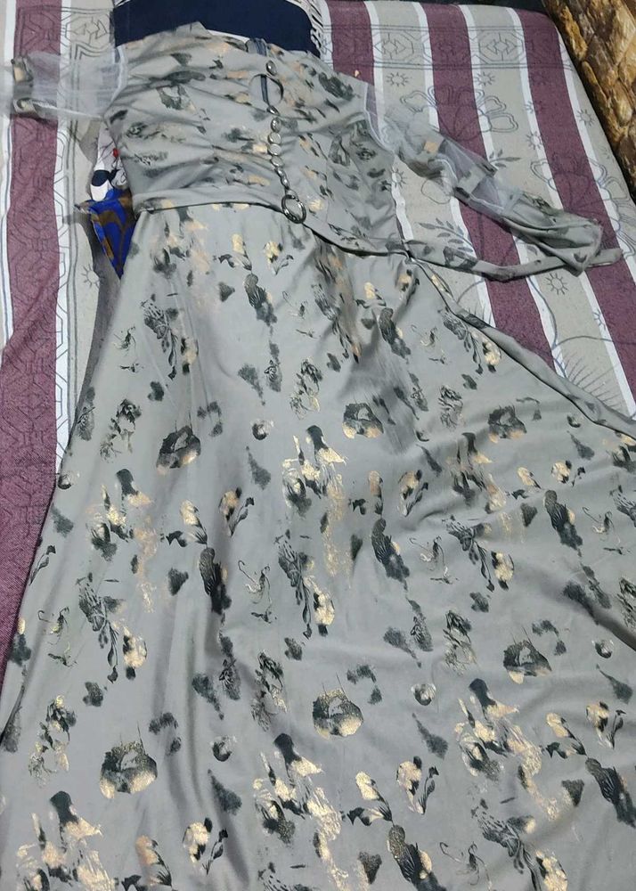 Floral Print Long Sleeve Dress