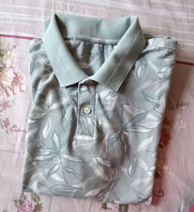 Men&#39;s Floral Polo Shirt