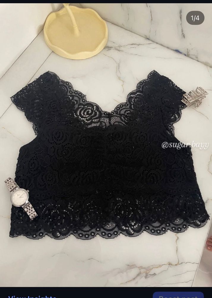 Lace Detailed Top