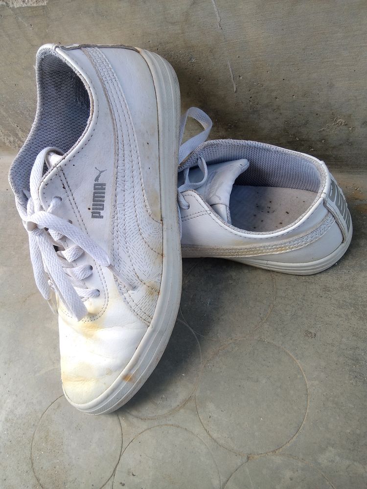 Puma White Sneakers