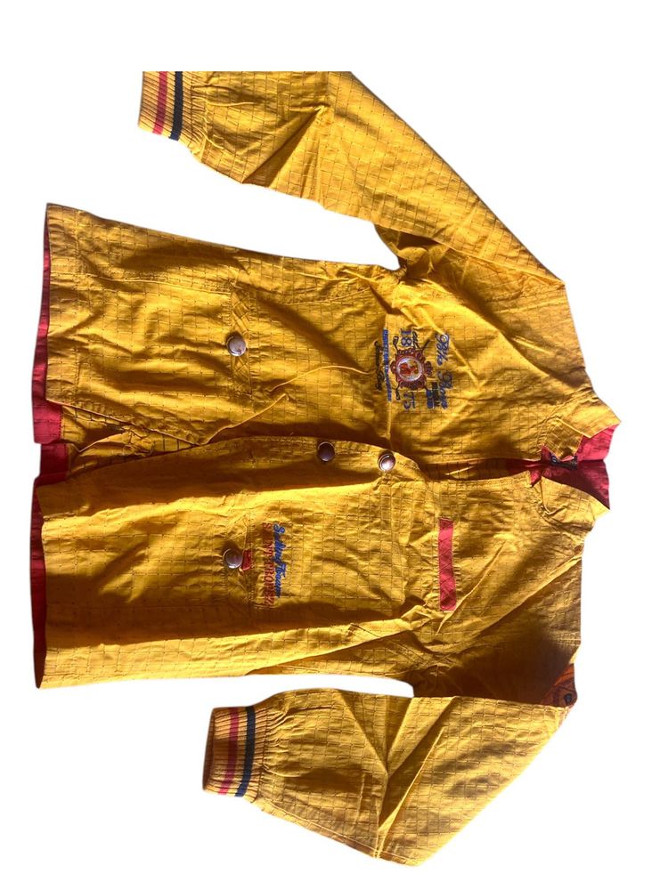 Yellow Kids Shirt And  Blue One