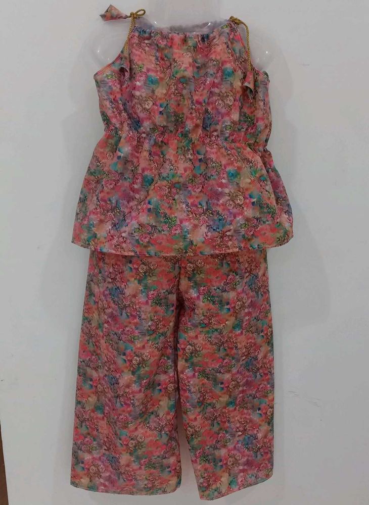 Cute Floral Girls Clothing Set.All Size Available