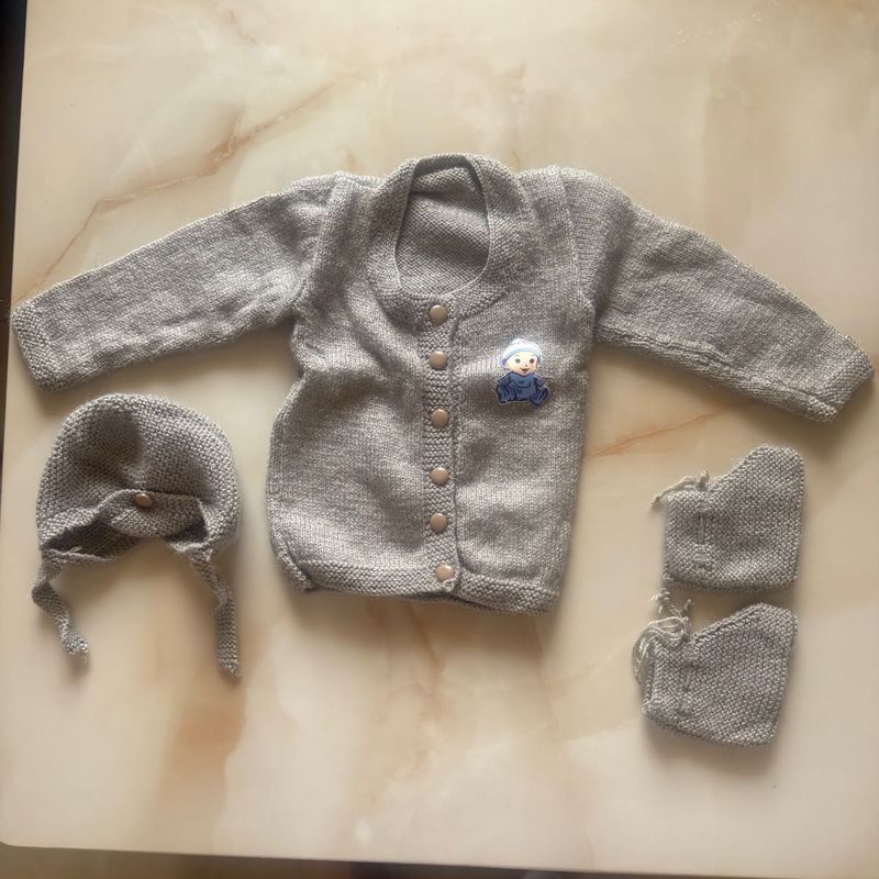 Cute Knitted Baby Set
