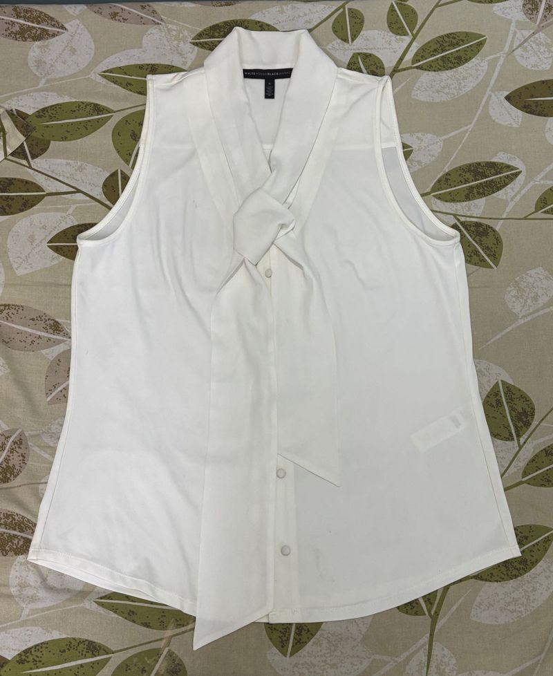 Brand New White Tunic Top