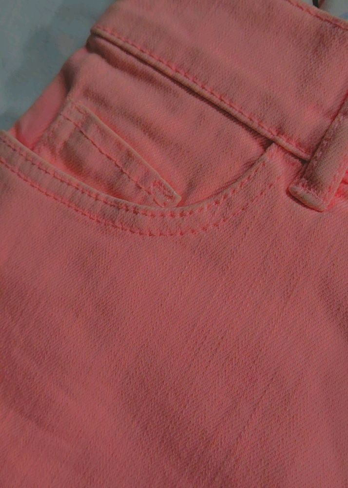 Hot Coral Peach 🍑 Shorts