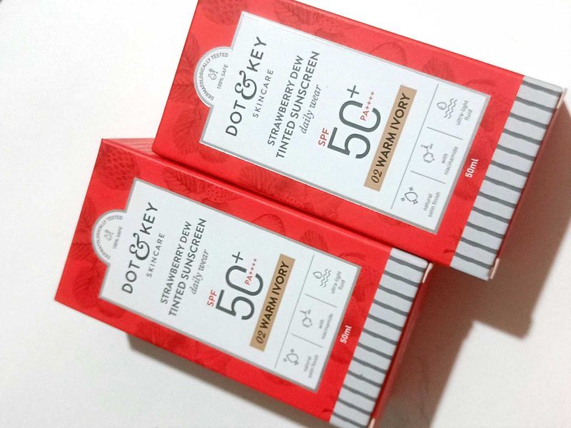 Combo Of Dot&amp;Key Tinted Sunscreen