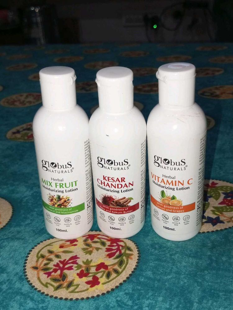 Globus Naturals Lotion Set
