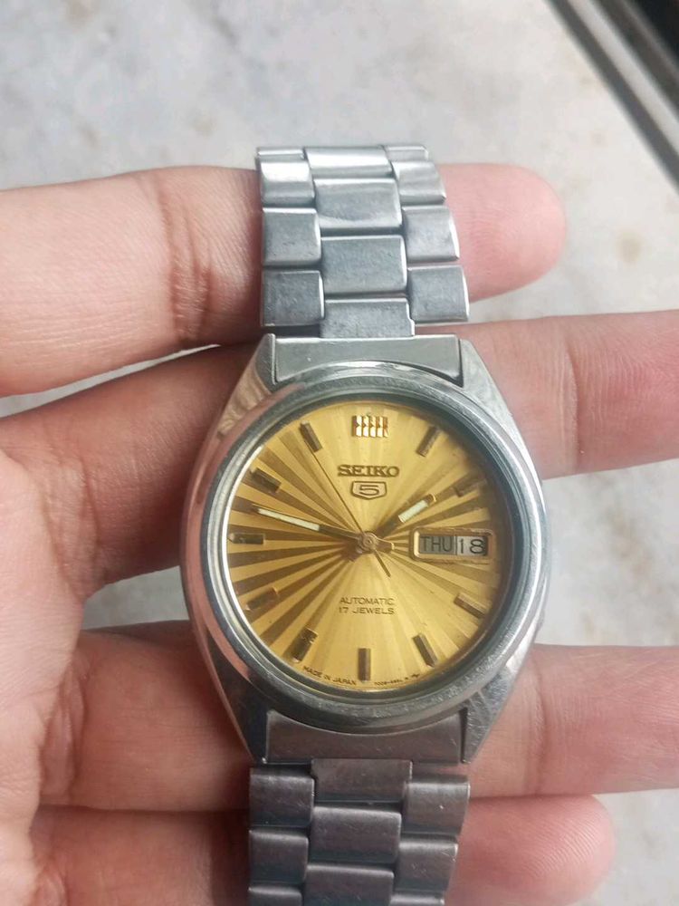 Seiko 5 Orignal Mens Japan Automatic Watch