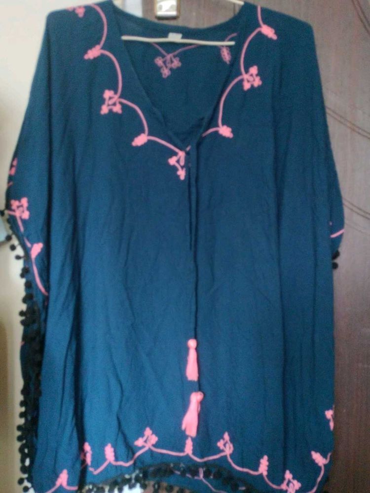 Beautiful Kaftan Embroidery Top