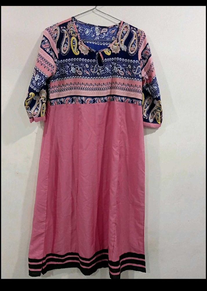Kurti And Tshirt Combo