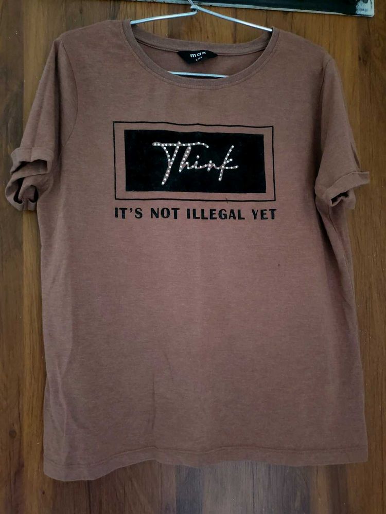 Max Brown Regular Womens Tshirt