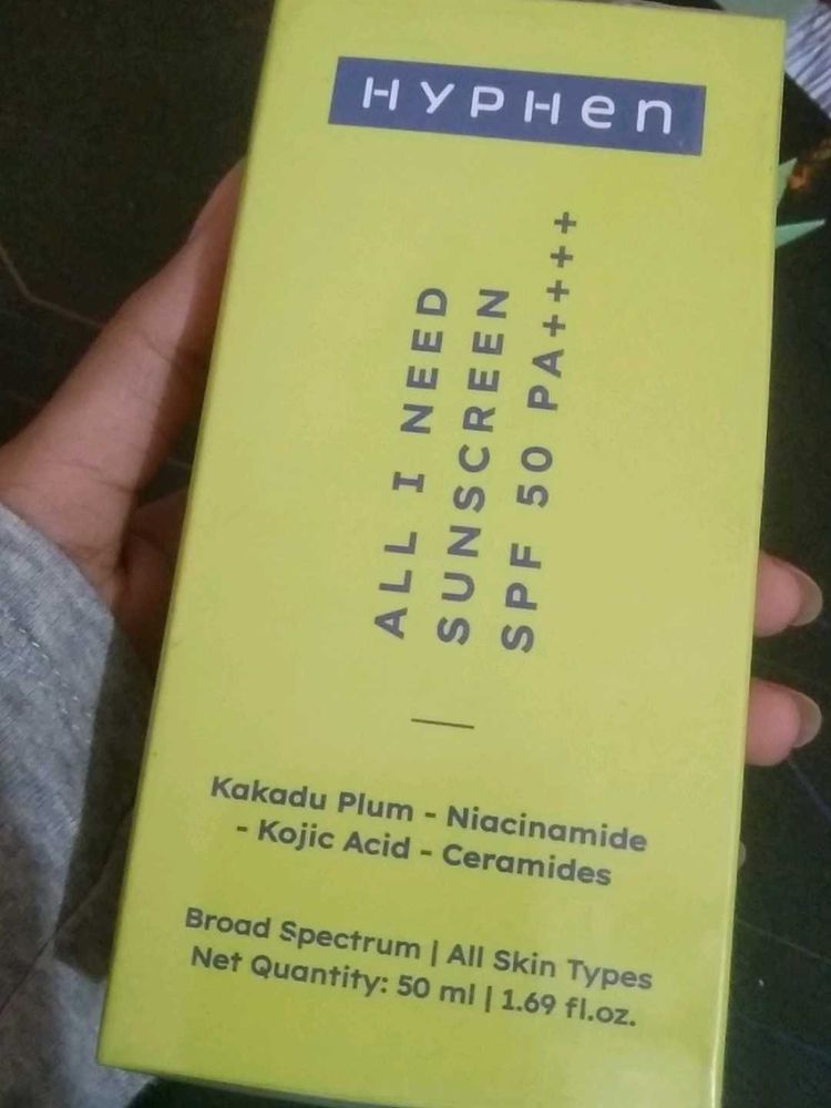 Nurhen All I Need Sunscreen SPF 50