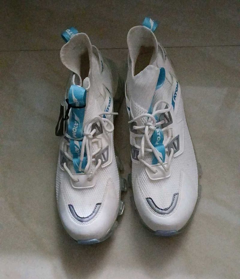 Snazzy White Shoes - UK Size 11