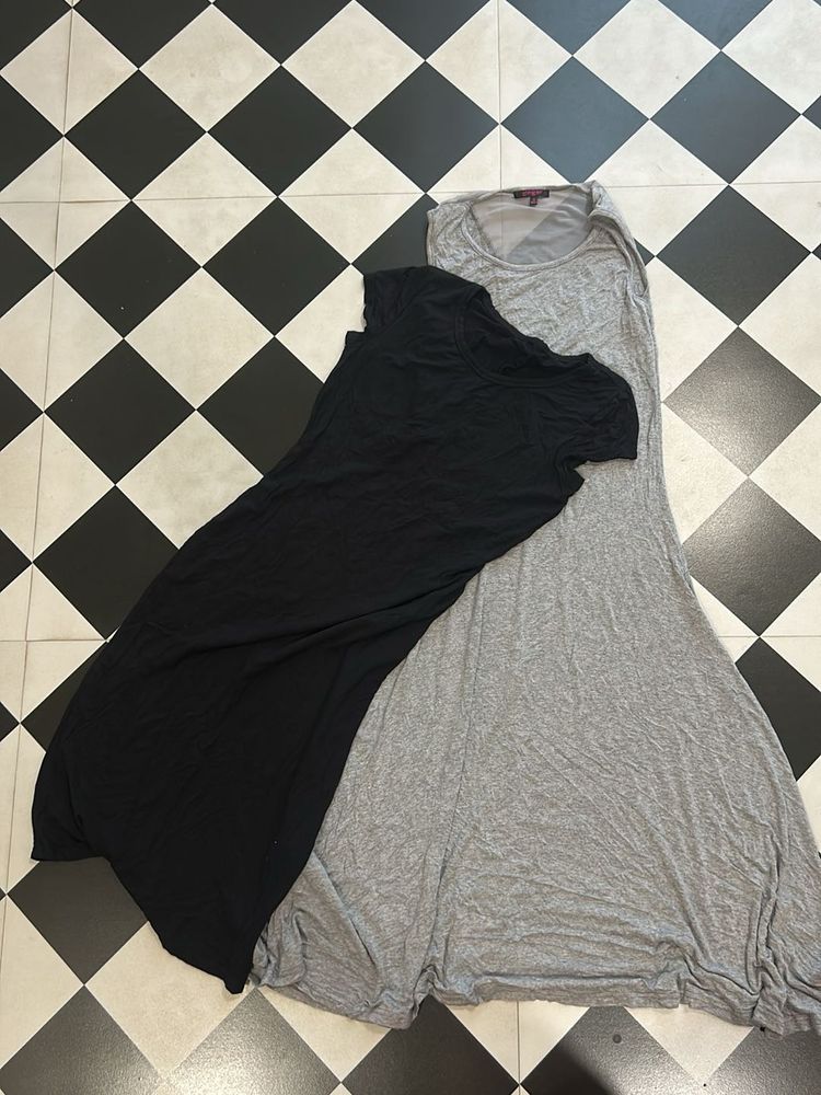 Maxi Dress Bundle - Black and Grey