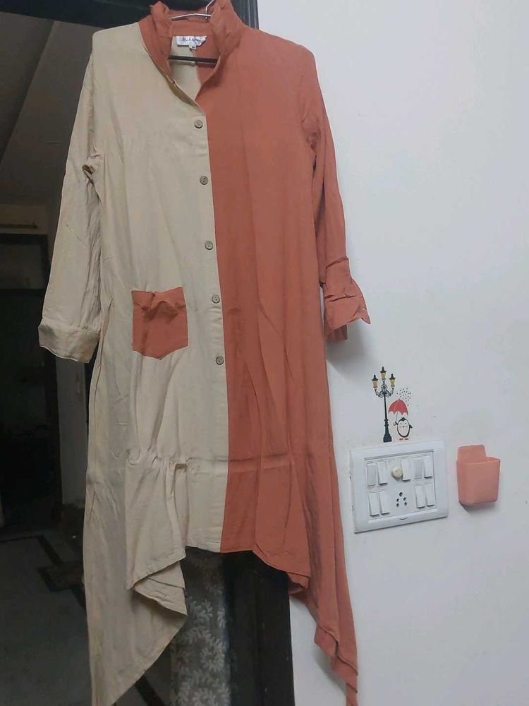 Color Block Tunic Dress