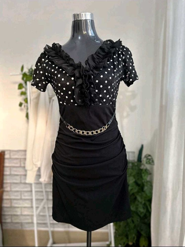 Vintage Retro Polka Dot Dress