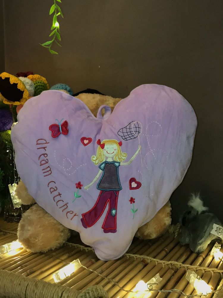 Dream Catcher Heart Pillow